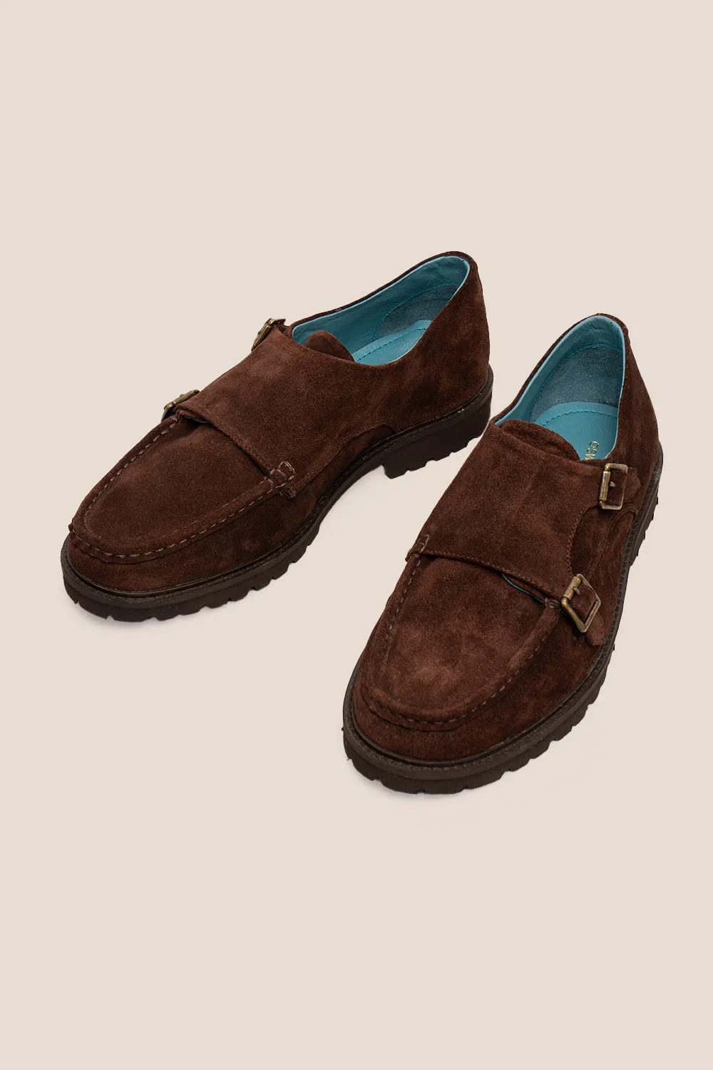 Ethan Suede Brown Spot Light Easy to Wear