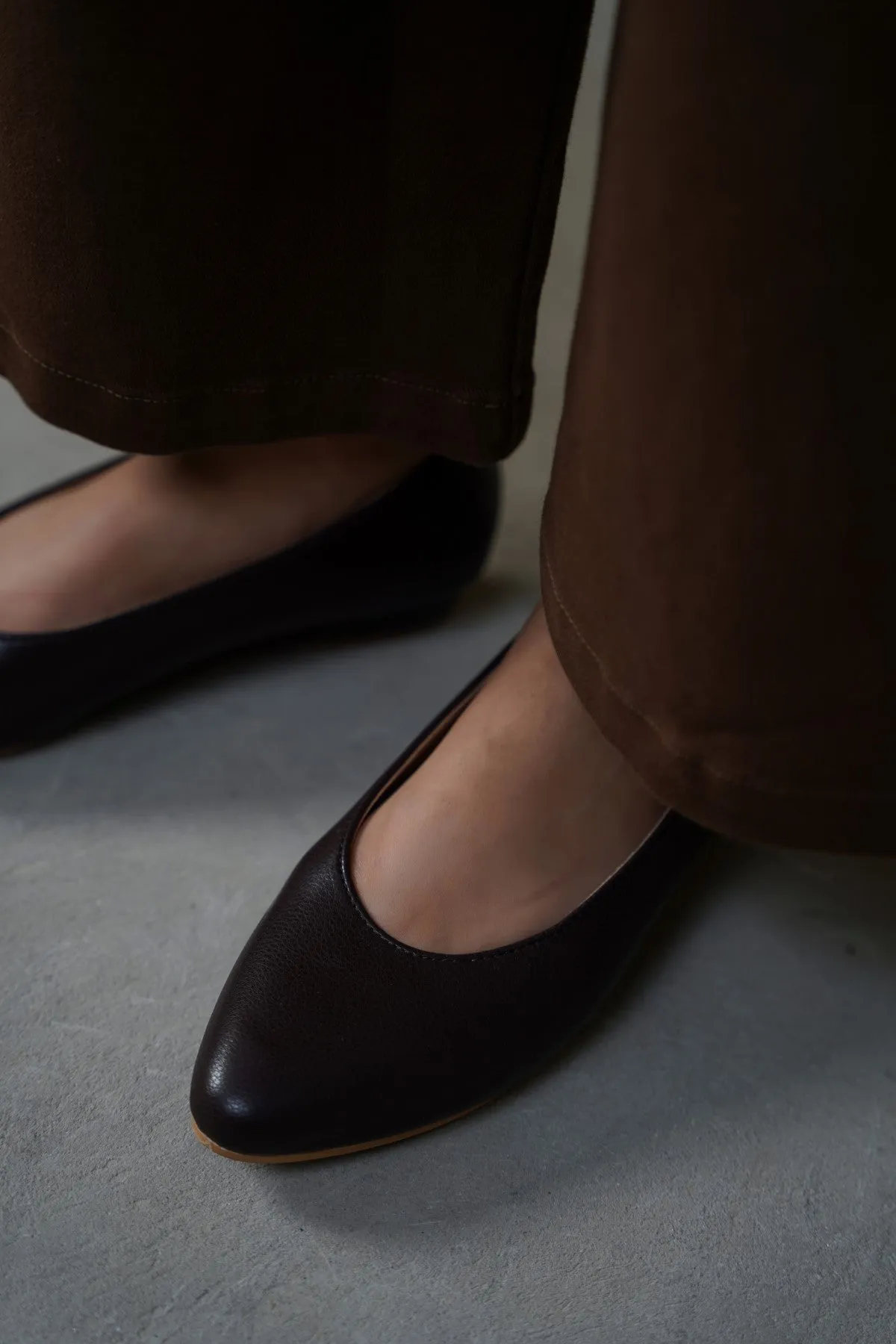 Ergonomic Contour MINI HEEL PUMPS