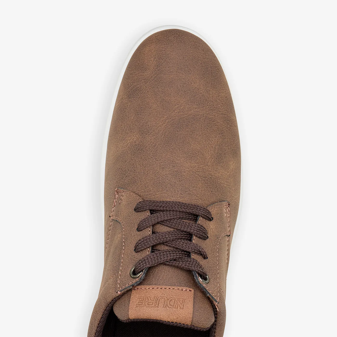 Men's Contrast Sole Sneakers Thermal Regulating Insole