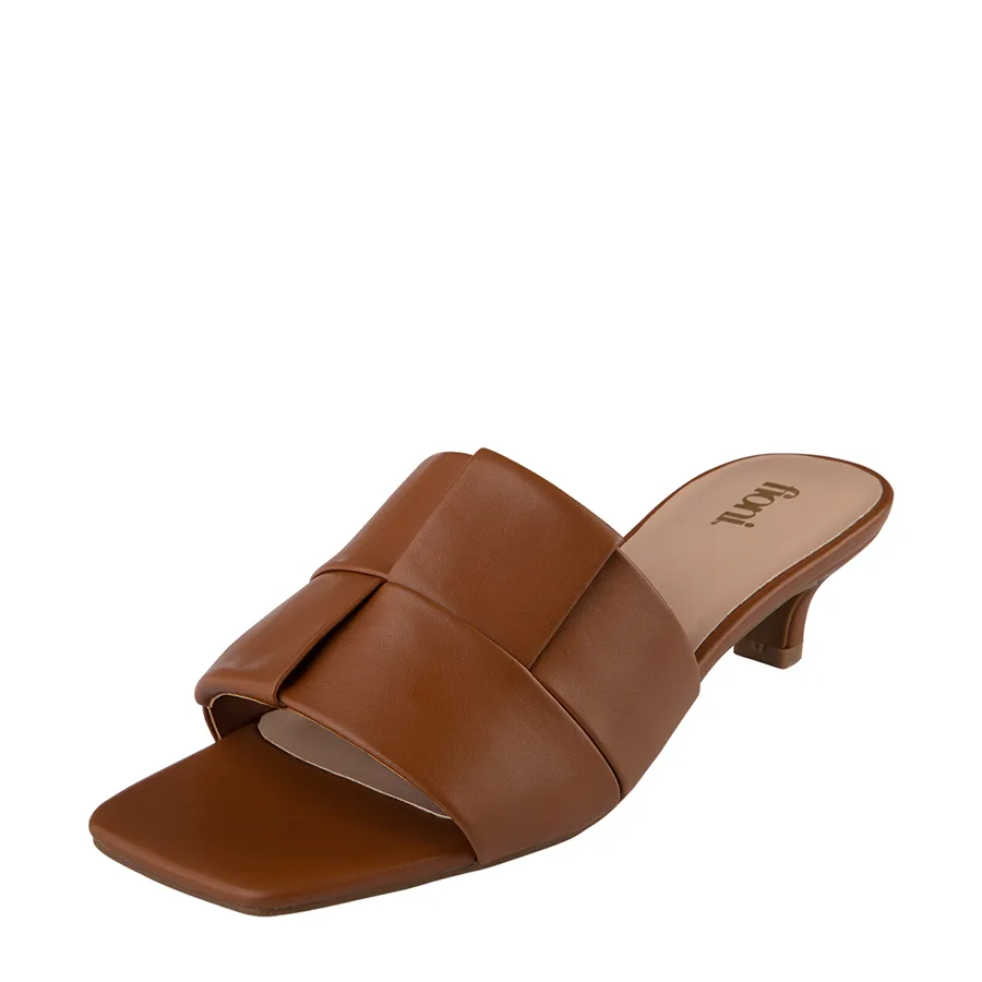 Flexible Tread Pattern Rubber Sole Payless Fioni Women's Nyah Heel Slide