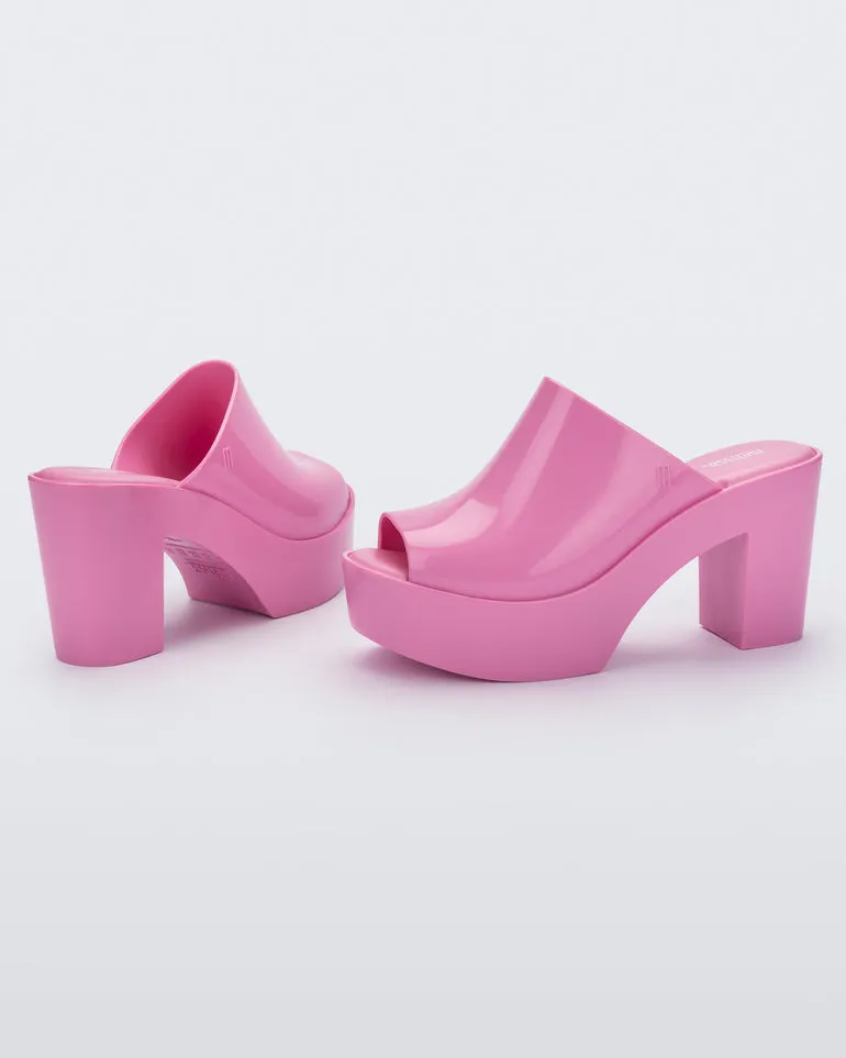 Mule - Pink Wrinkle-Resistant Casual arch