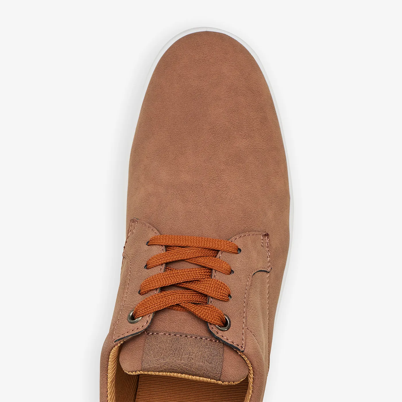 Men's Contrast Sole Sneakers RubberHeel