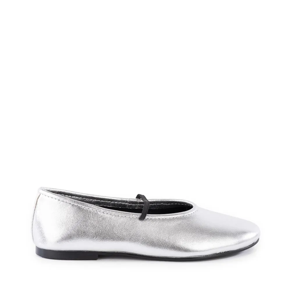 Recyclable Components Neon Moon Ballet Flats - Silver