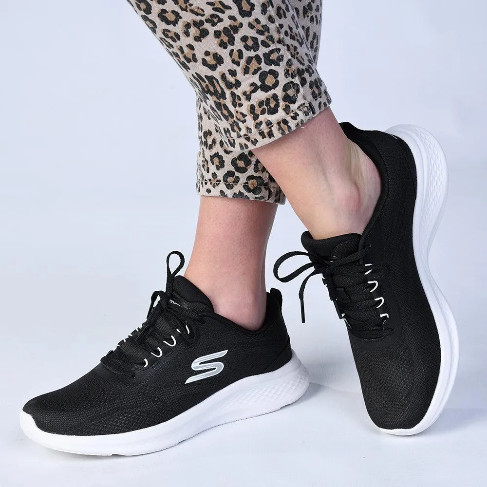 Comfortable insoles Pressure Mapped Outsole Skechers Skech-Lite Pro 2.0 Lace Up Sneaker - Black White