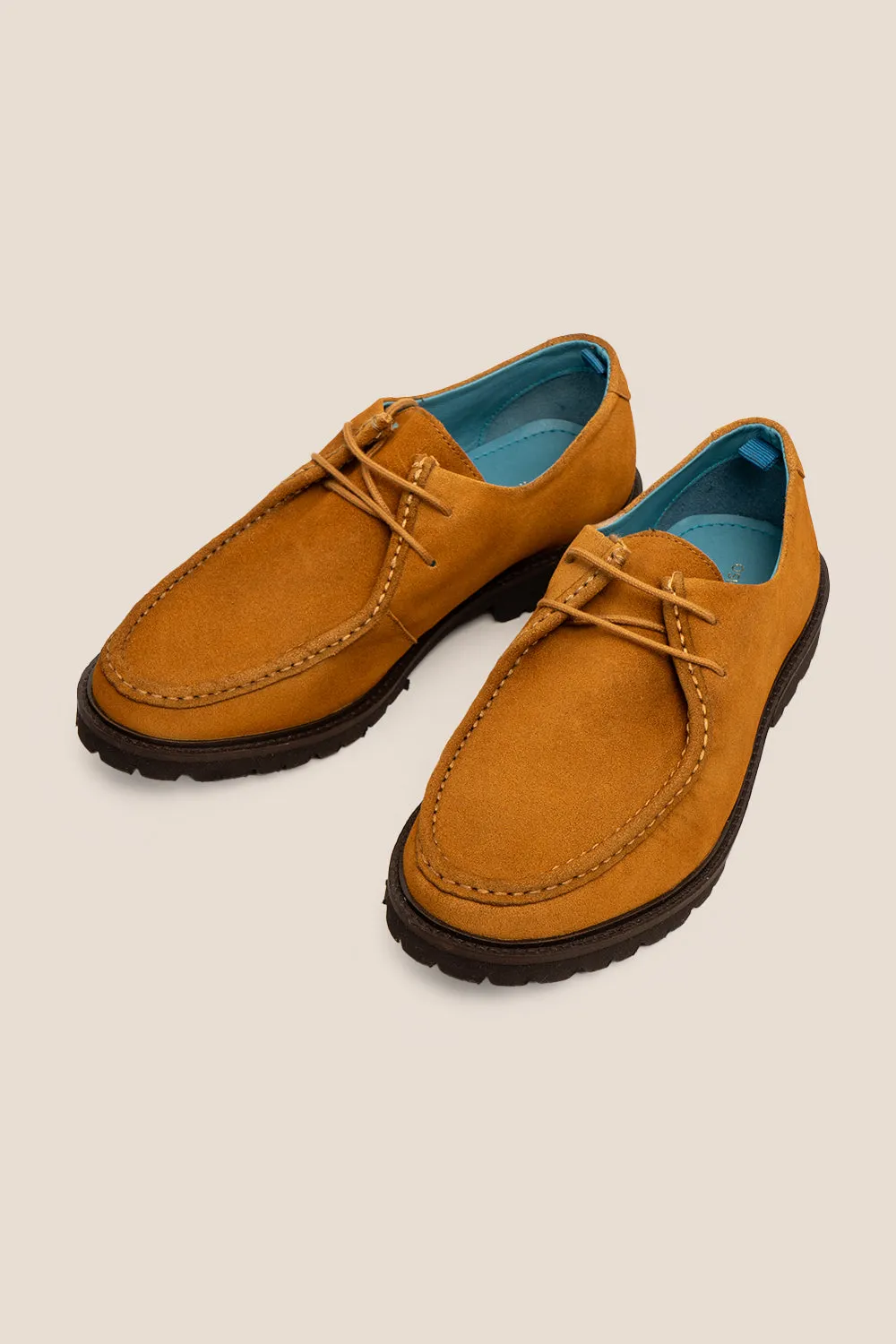 Open Toe Joshua Suede Tobacco