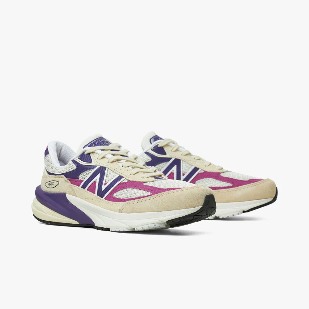 New Balance MADE in USA U990TD6 Purple / Angora Padded collar Bouncy Cushioning