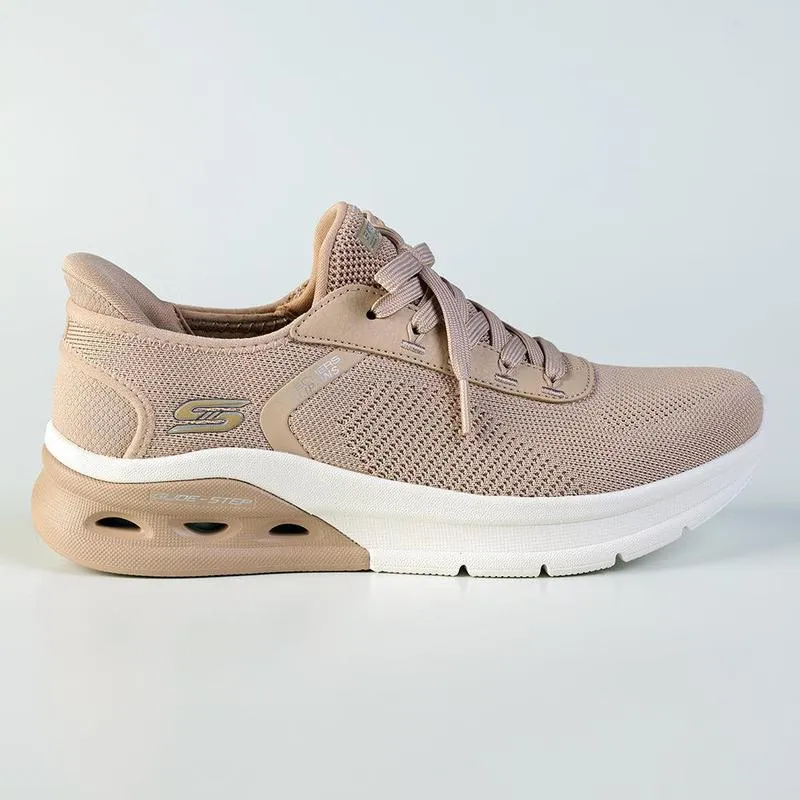 Skechers Bobs Arc Waves 2.0 Sports Sneaker - Tan Unique Style