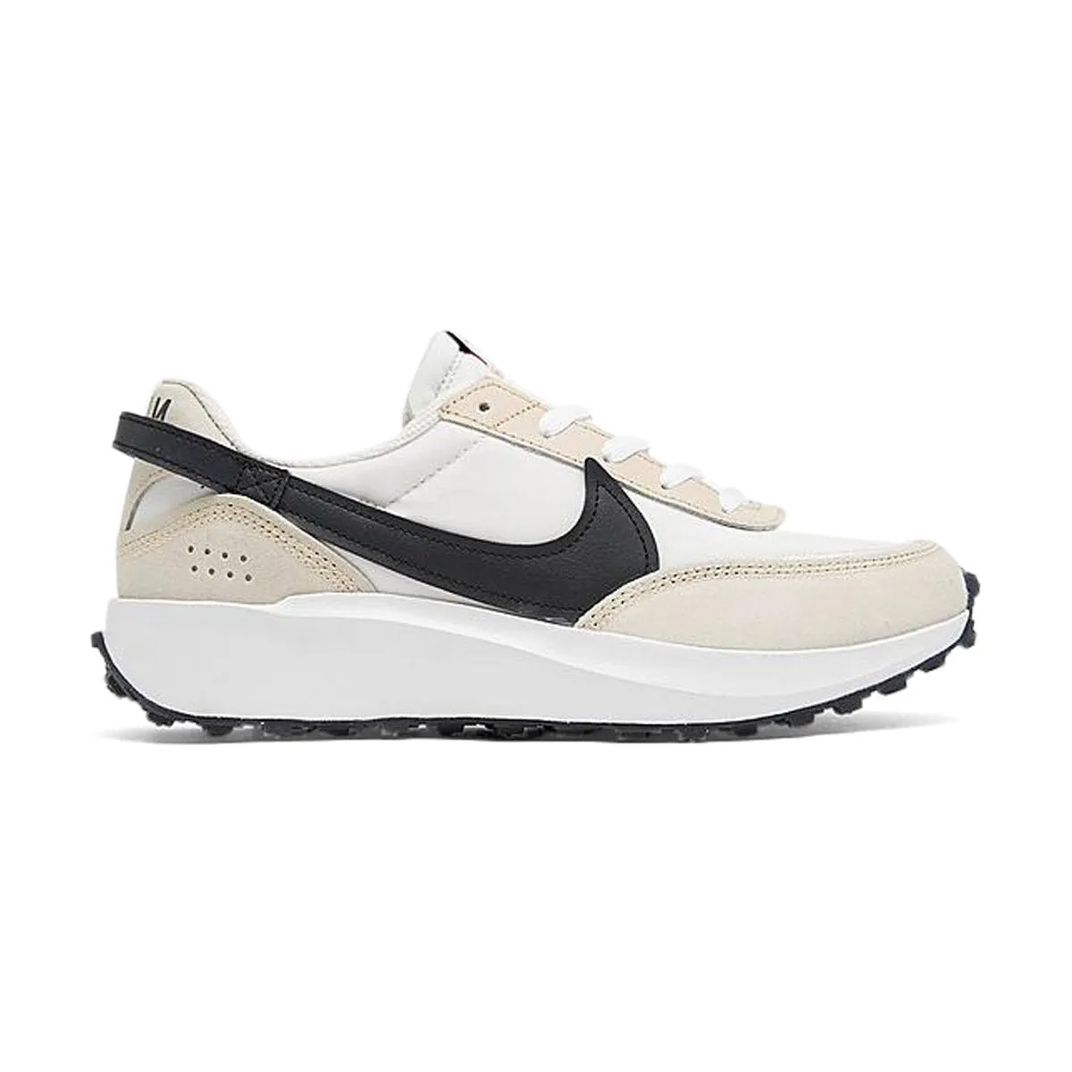 Low Profile Sole Retro Nike Waffle Debut Sanddrift Black Women's Shoes