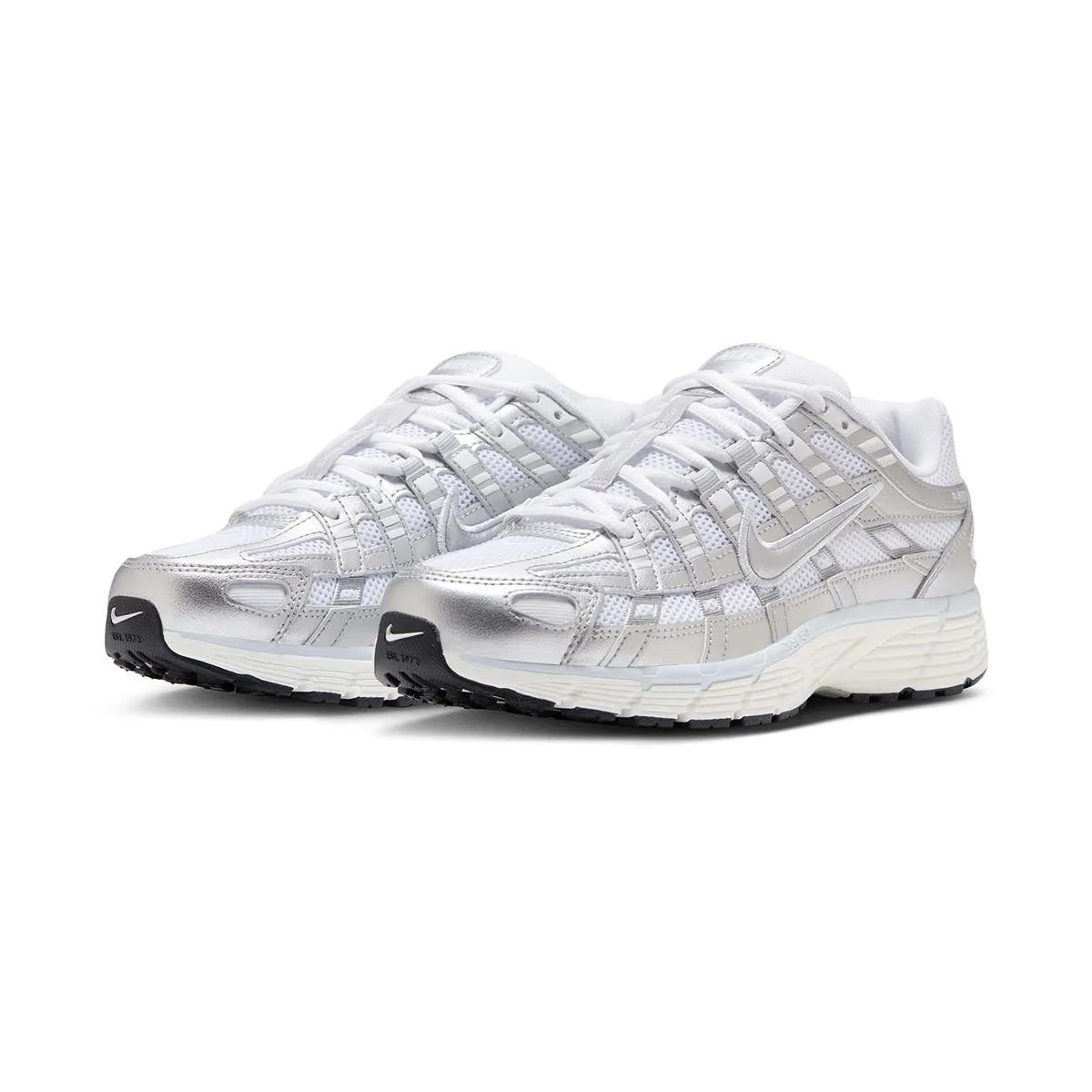 Structured performance All Day Wear Comfort Nike P-6000 'Blue Tint Metallic Silver' Women's Shoes