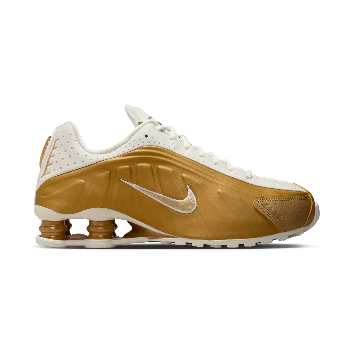 Ultra Compression EVA Nike Shox R4 'Metallic Gold' Women's Shoes