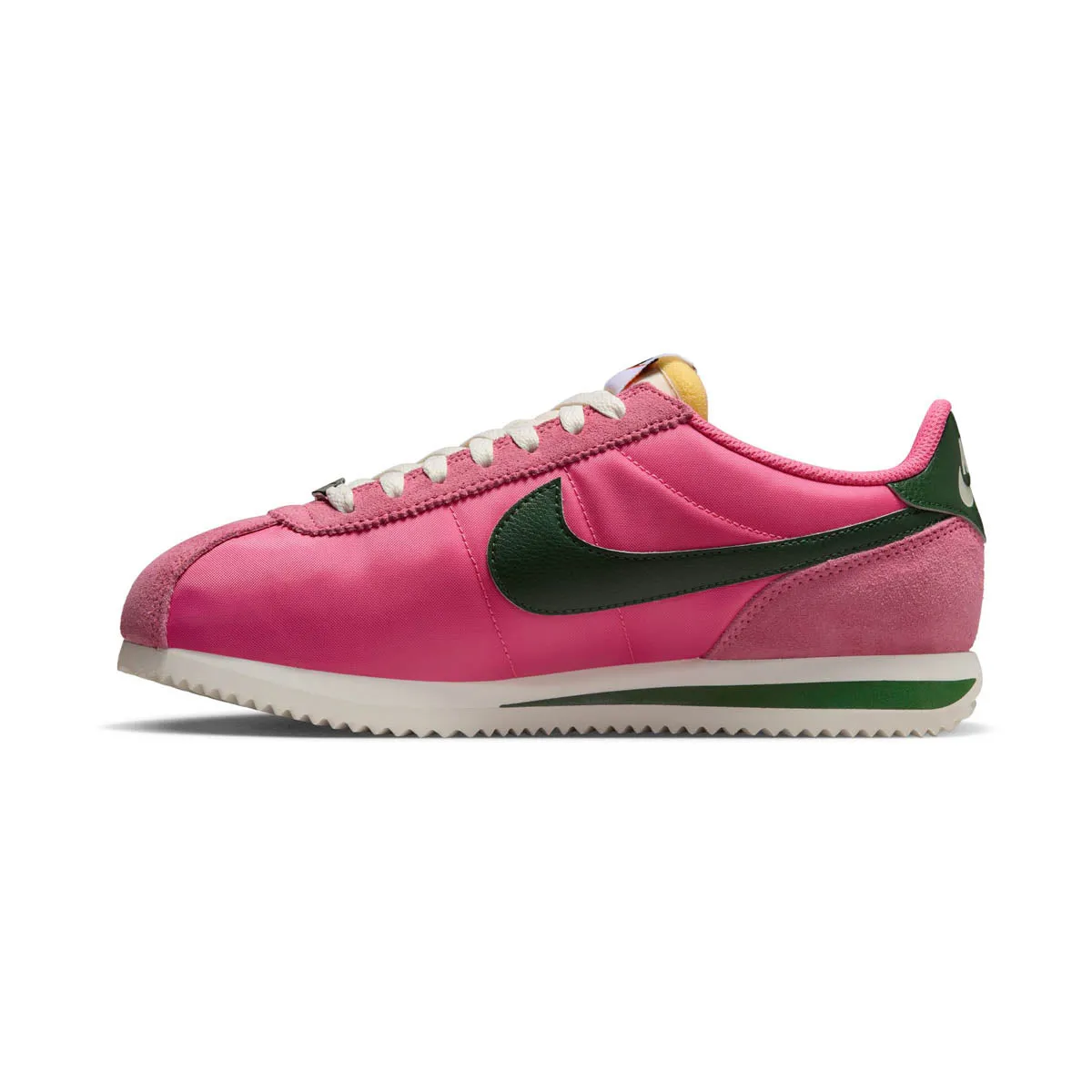 Nike Cortez 'Pinksicle Sail White Fir' Women's Shoes Pull Tab