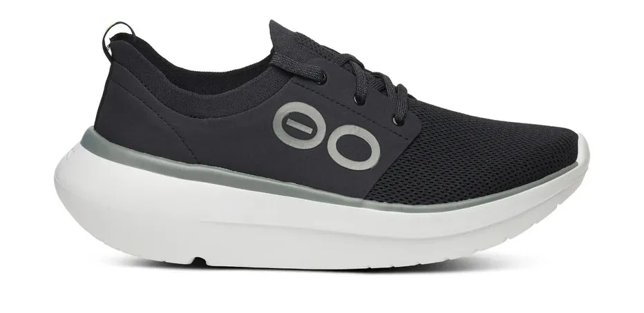 Speed Training Zero Gravity Cushioning OOFOS OOMY STRIDE MEN'S BLACK/WHITE