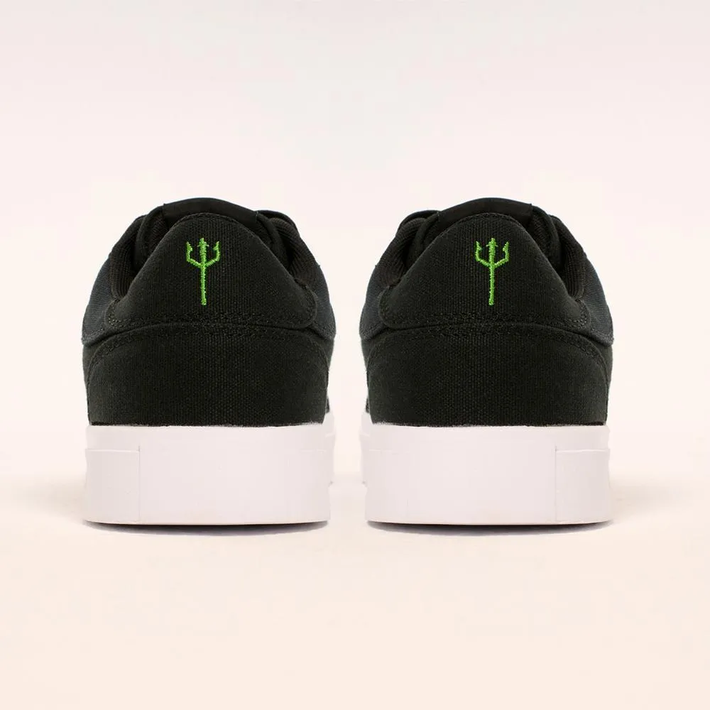 Thermoregulating Layers Stretch Comfort Green T Coastal Cruiser Sneaker - Rebel Black