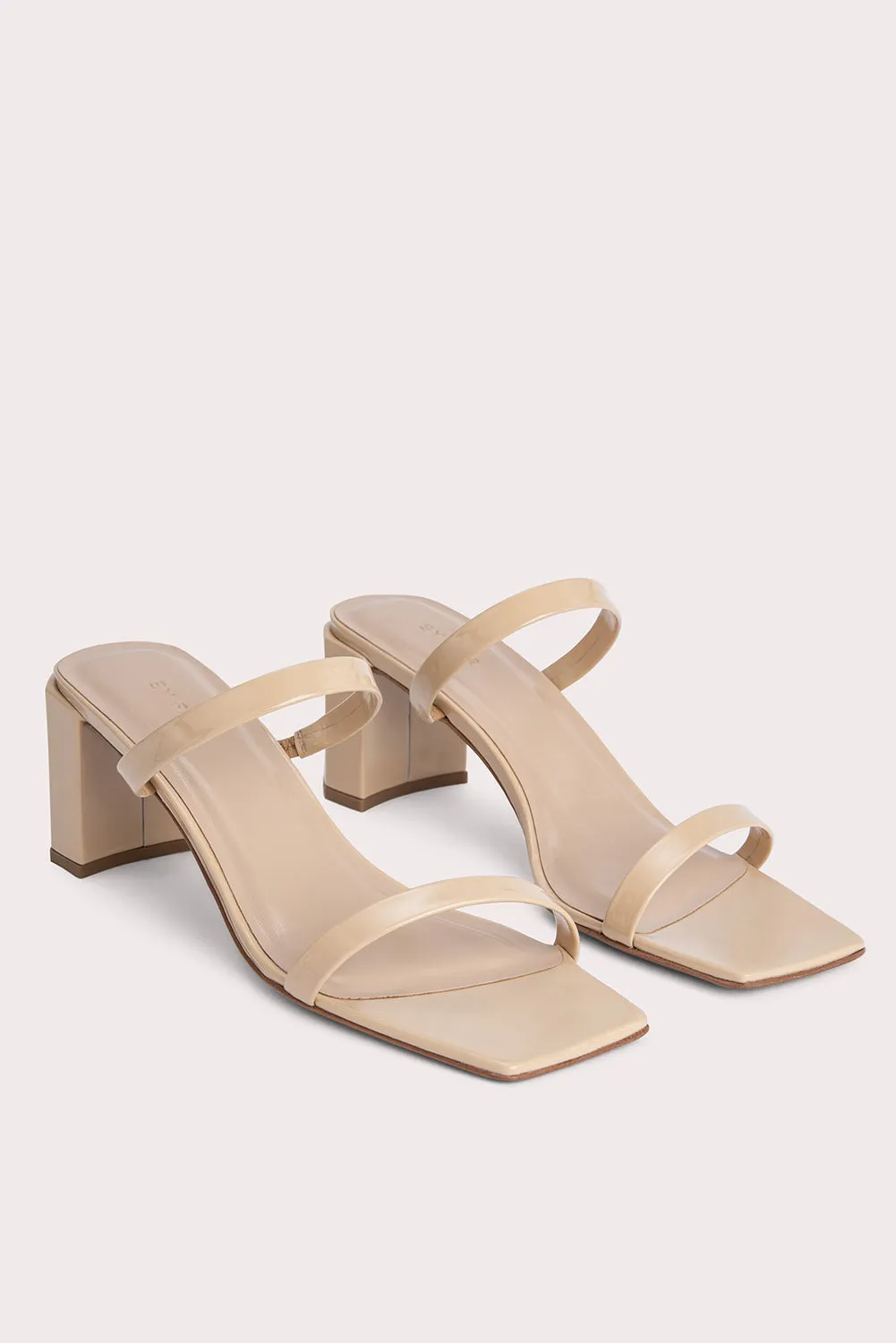 Tanya Kraft Patent Leather Slip On Convenience