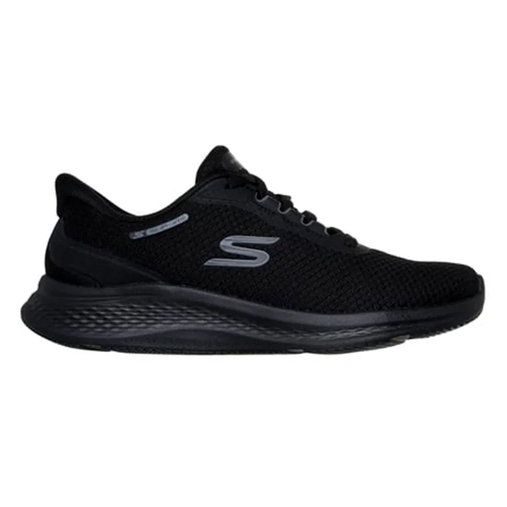 Skechers Skech-Lite Pro 2.0 Lace Up Sneaker - Black Mono Style Match Step Comfort