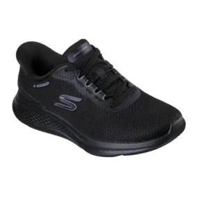 Orthotic Compatible Skechers Skech-Lite Pro 2.0 Lace Up Sneaker - Black Mono