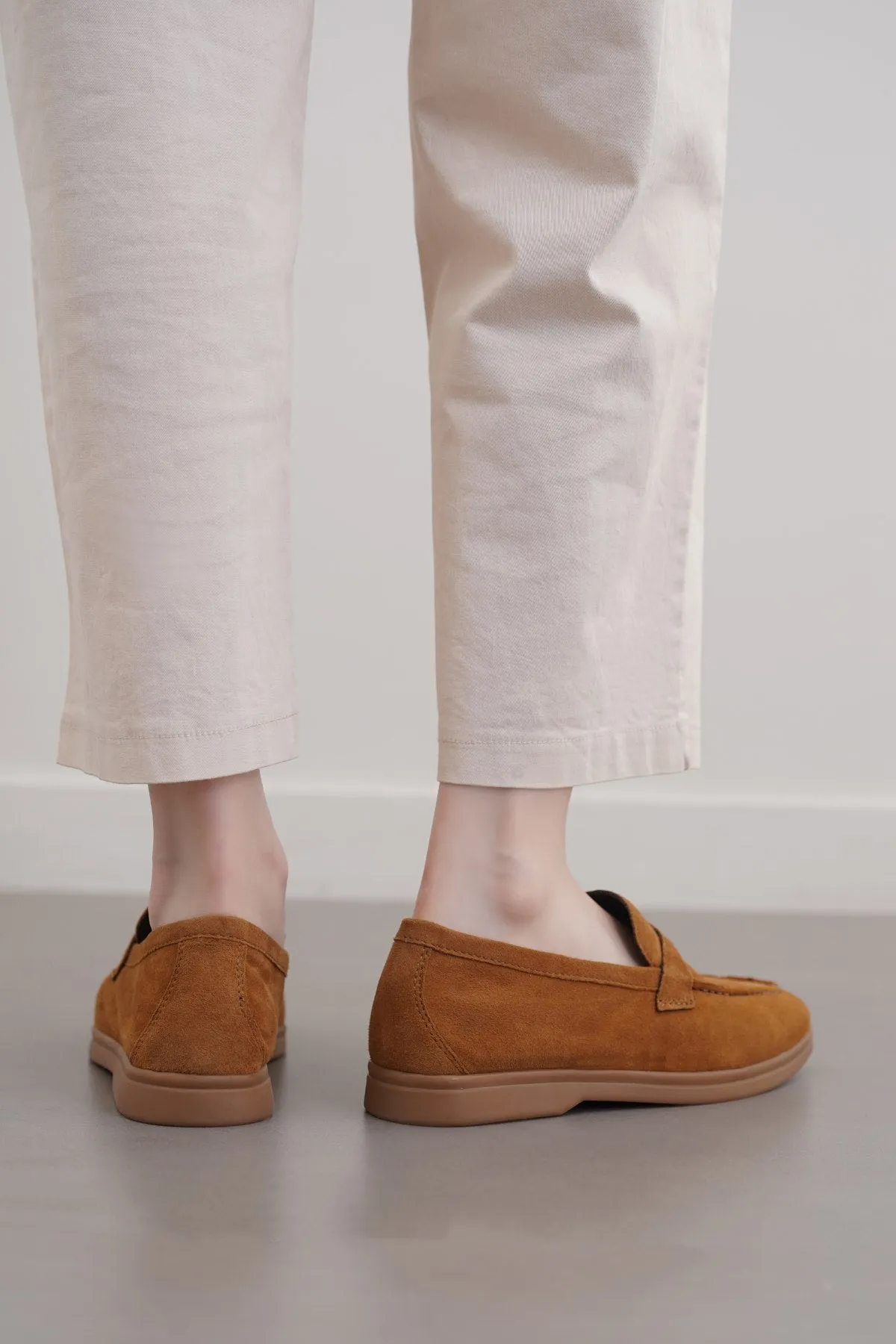 PALM & PEBBLE LEATHER LOAFERS golfers' accuracy