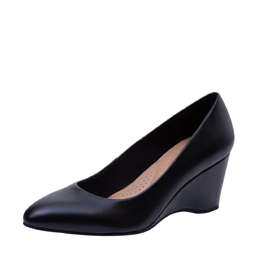 Payless Comfort Plus by Predictions Women's Karlie High Wedge monochromatic