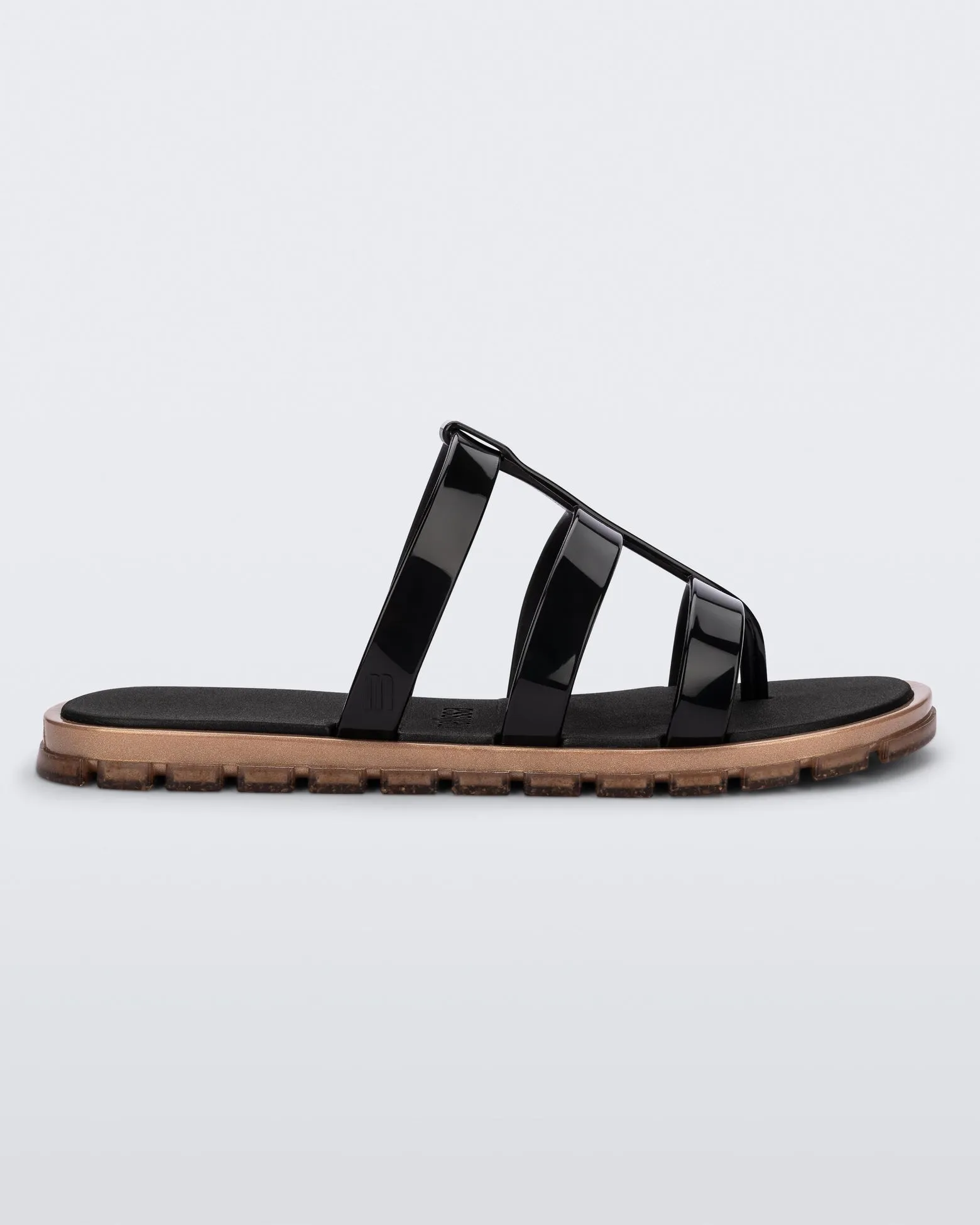 Fall Path Slide - Black/Gold