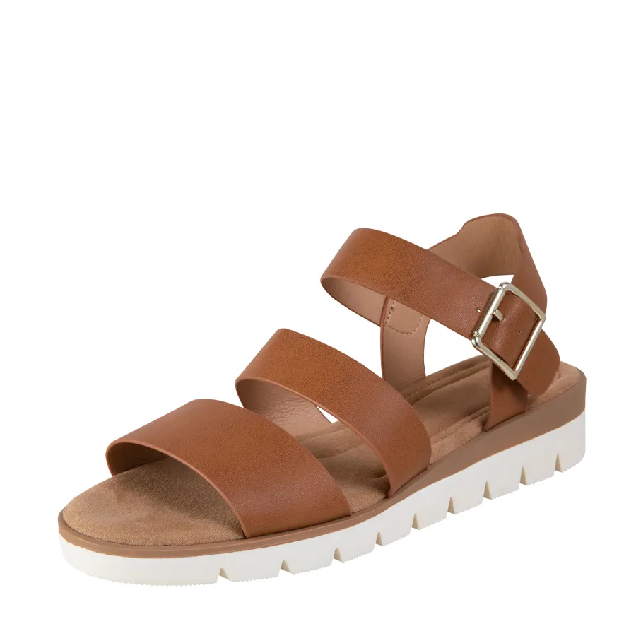 Payless Comfort Plus by Predictions Women's Calle Mid Wedge Sustainable Soles