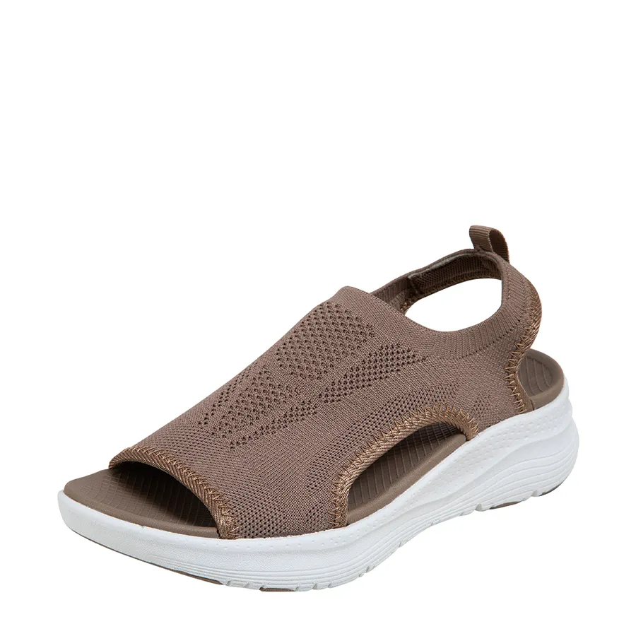 Payless Comfort Plus by Predictions Women's Tully Knit Sling Sandal Upgraded flexibility