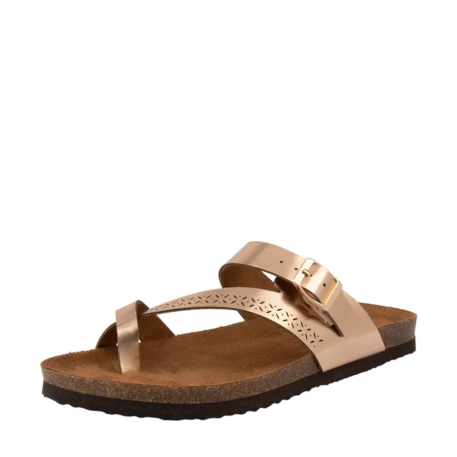 Payless Montego Bay Club Women's Opal Flat Sandal Easy performance Biodegradable Components