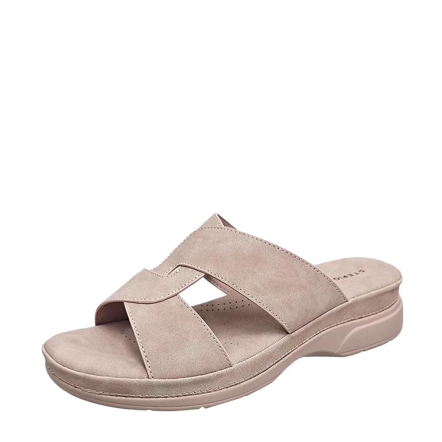 Wide Fit Compatibility Payless Step One Slide Women's Haven Sandal