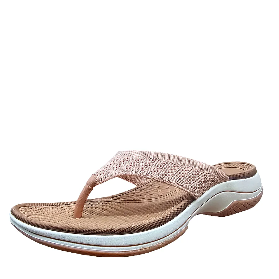 Payless Step One Slide Women's Knit Thong Slide Elevated durability Enhanced silhouette