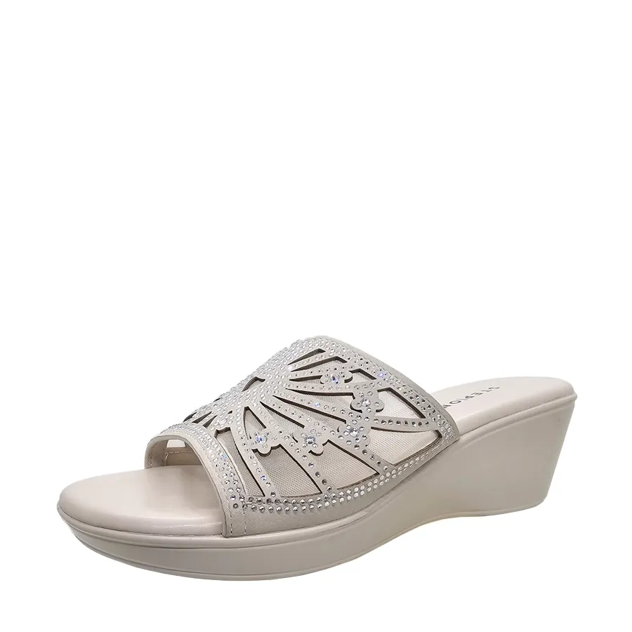 Shear Reducing Liner Payless Step One Slide Women's Vivian Wedge