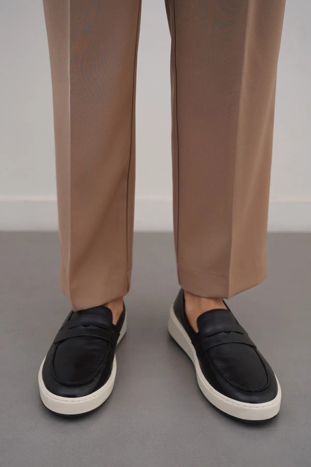 PENNY LEATHER LOAFERS neon