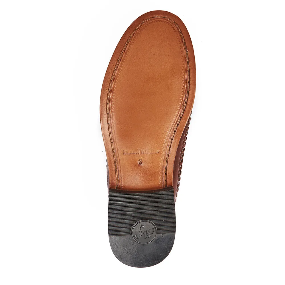 Penny Loafer - Basket Weave Tan Posture Focus First Shade