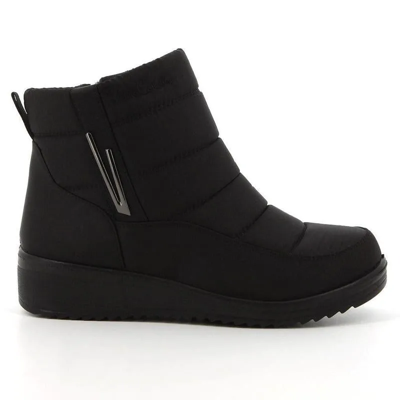 Pierre Cardin Christelle Eskimo Bootie - Black Comfy Cushion