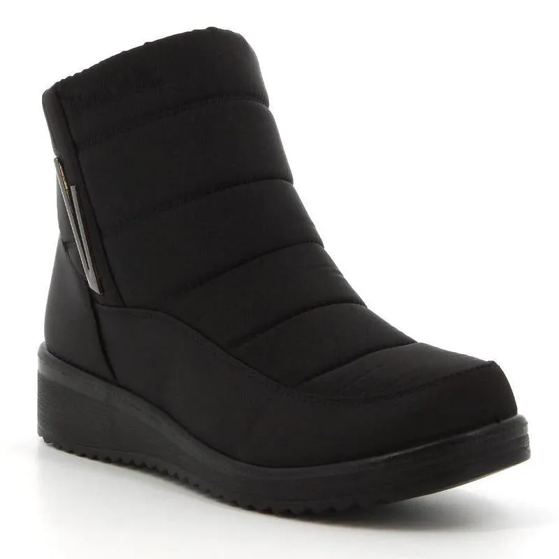 Pierre Cardin Christelle Eskimo Bootie - Black Reinforced Form Adventure Journey