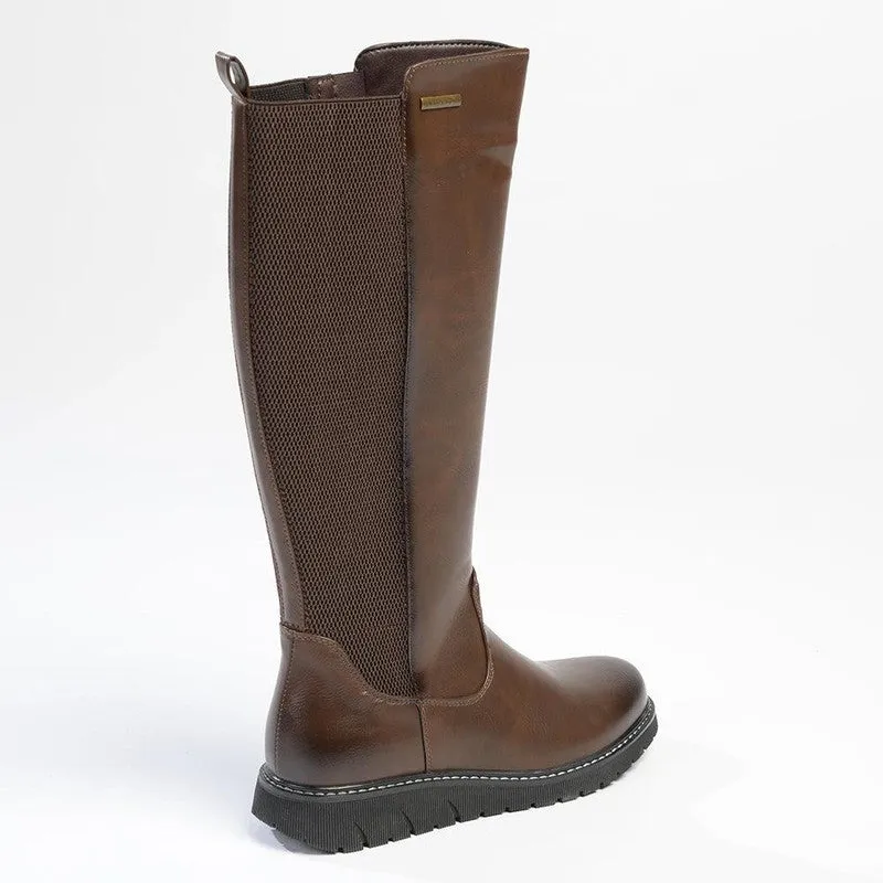 Pierre Cardin Demi Casual Shaft Boot - Brown Breathable