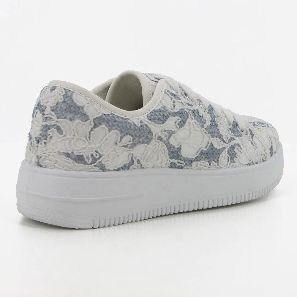 Daily Movement Pierre Cardin Dentelle 1 Sneaker - Light Blue