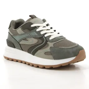 Thermoplastic Polyurethane Plate Pierre Cardin Eloise 1 Sneaker - Olive Multi