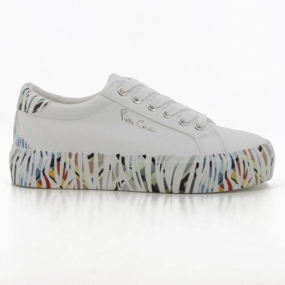 Pierre Cardin Jungle 6 sneaker - White Odor Resistant Insole