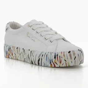 Light Mobility Woven Texture Pierre Cardin Jungle 6 sneaker - White