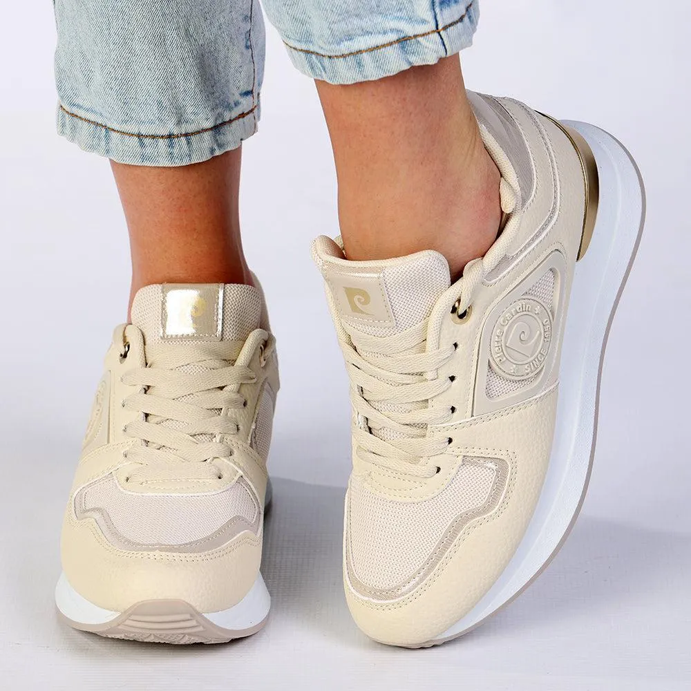 Pierre Cardin Melanie 3 Sneaker - Beige Thermoregulating Fabric