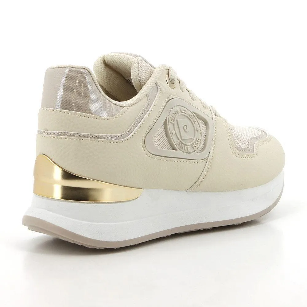Pierre Cardin Melanie 3 Sneaker - Beige Stabilizing Chassis
