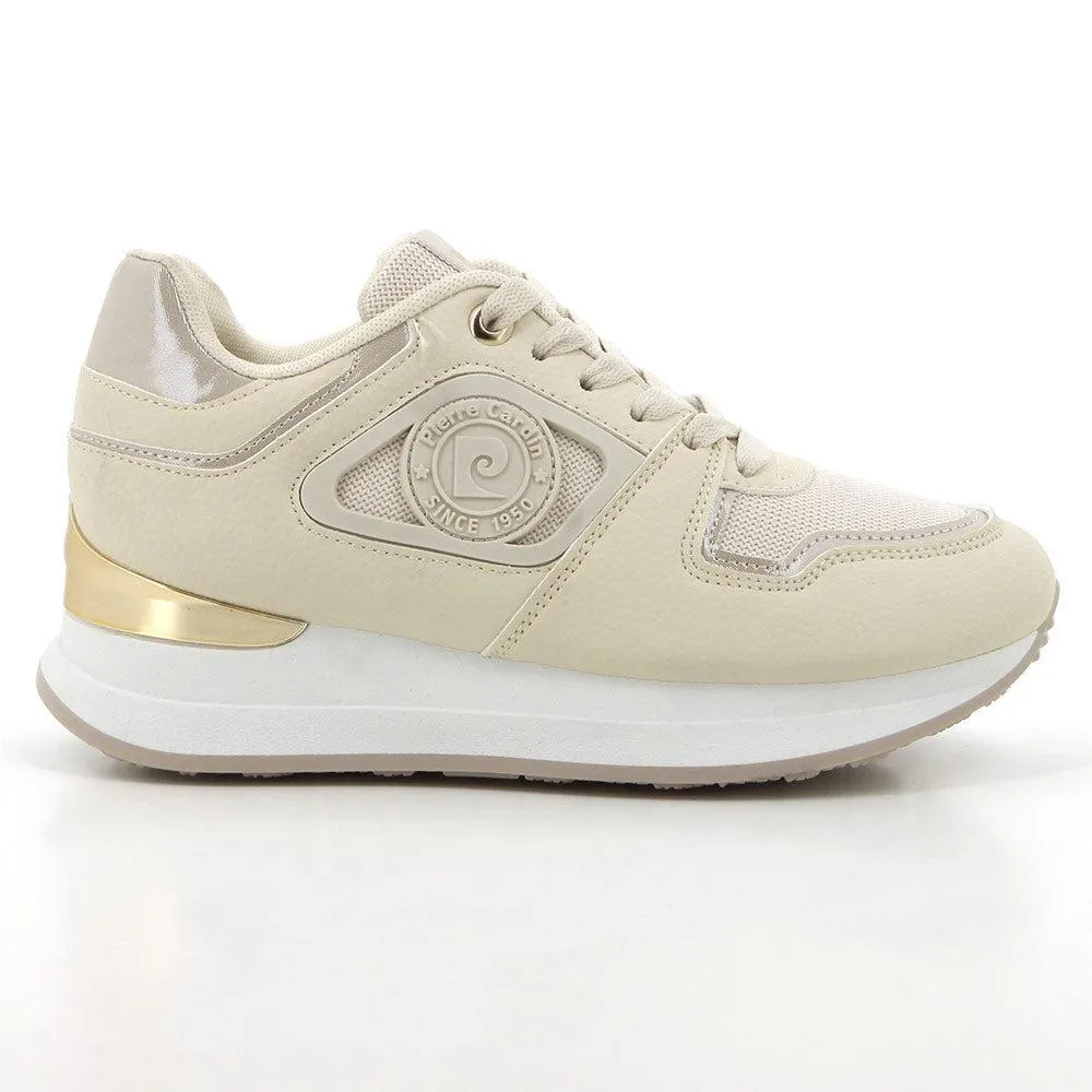 Pierre Cardin Melanie 3 Sneaker - Beige Compression Fit