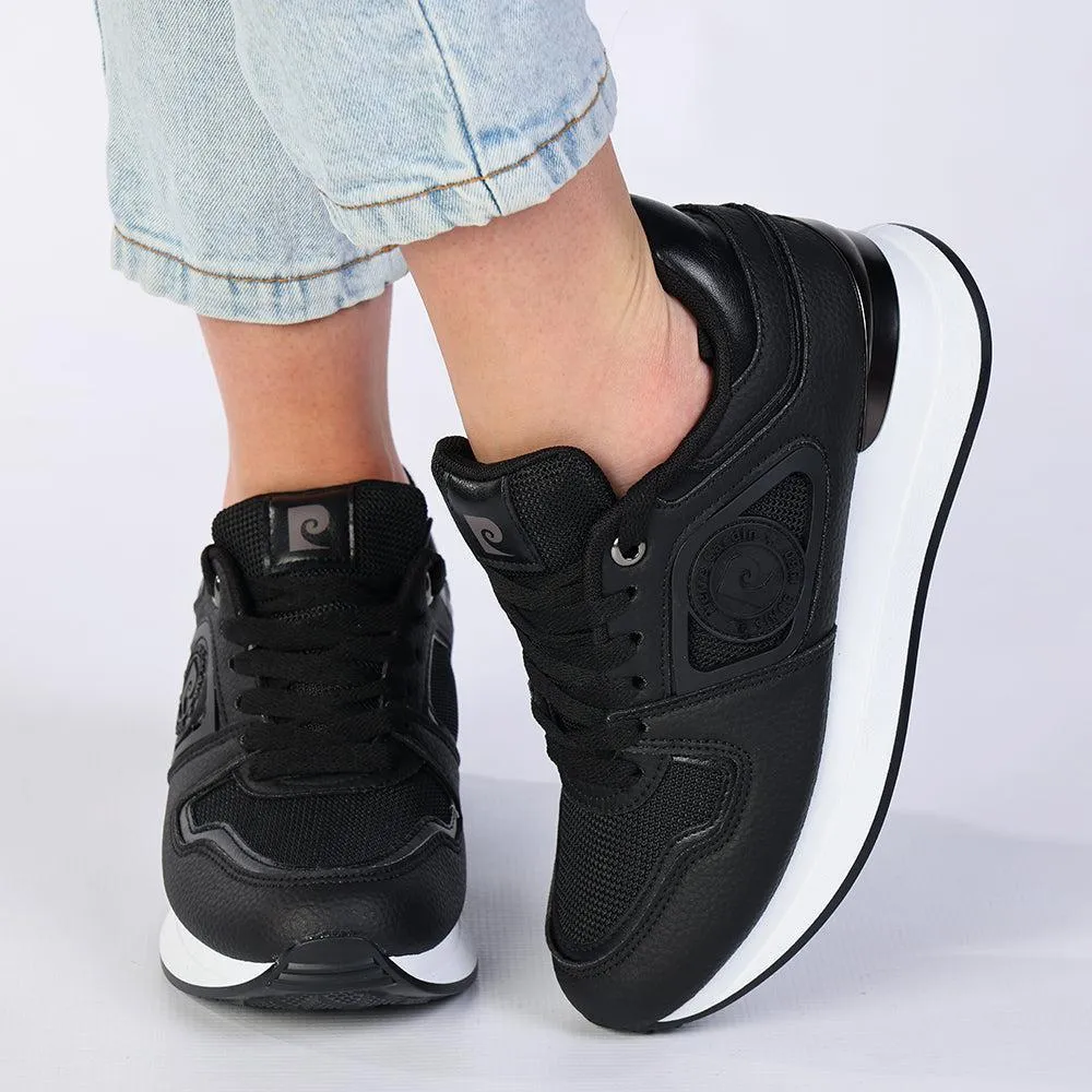 Optimal flair Noise reduction Pierre Cardin Melanie 3 Sneaker - Black