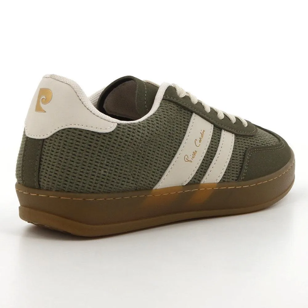 Pierre Cardin Rumba 5 Sneaker - Olive Adaptive Lace Tension