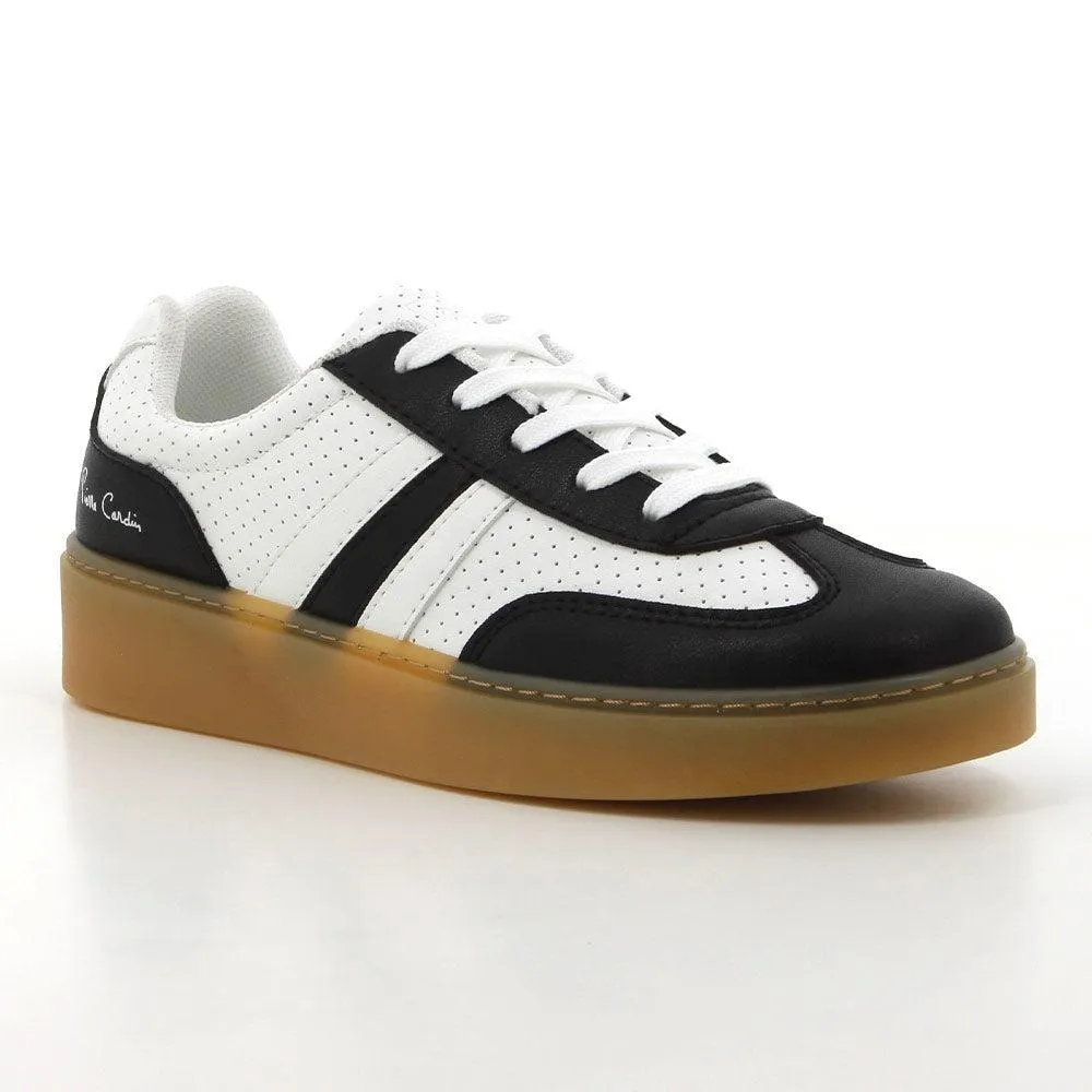 Pierre Cardin Rumba 6 Sneaker - Black / White Eco Friendly Dye
