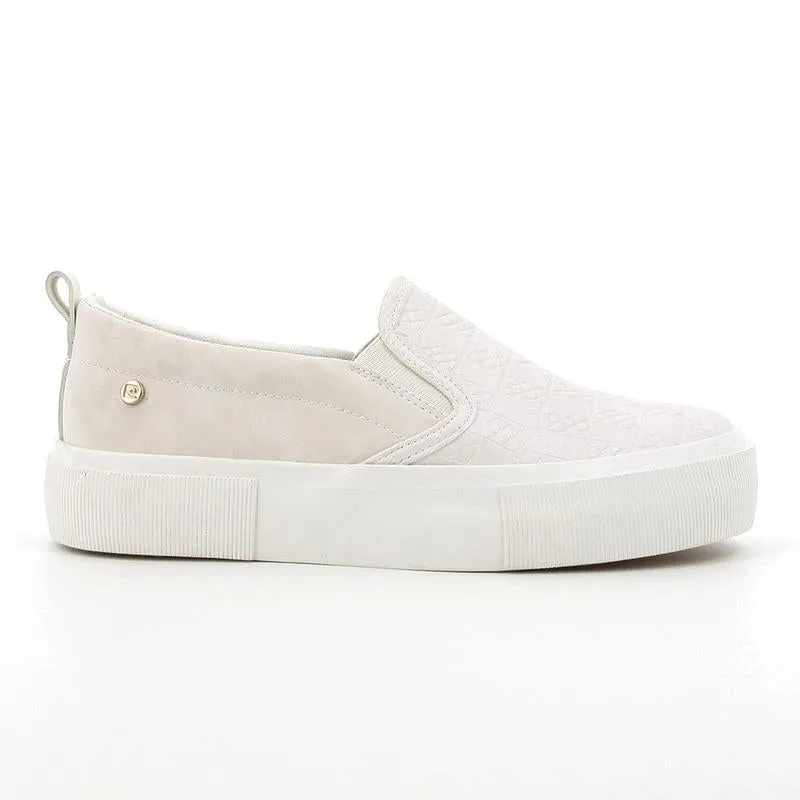 Seam Free Interior No Break In Design Pierre Cardin Zennon 2 Sneaker - White