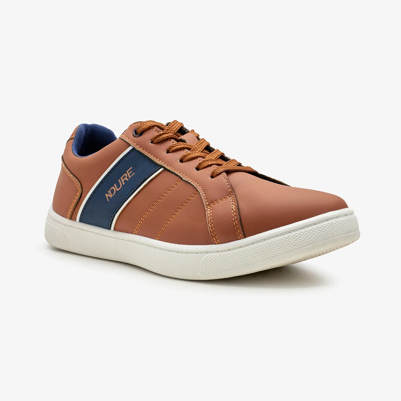 Reinforced Sides Men's Contrast Panel Sneakers