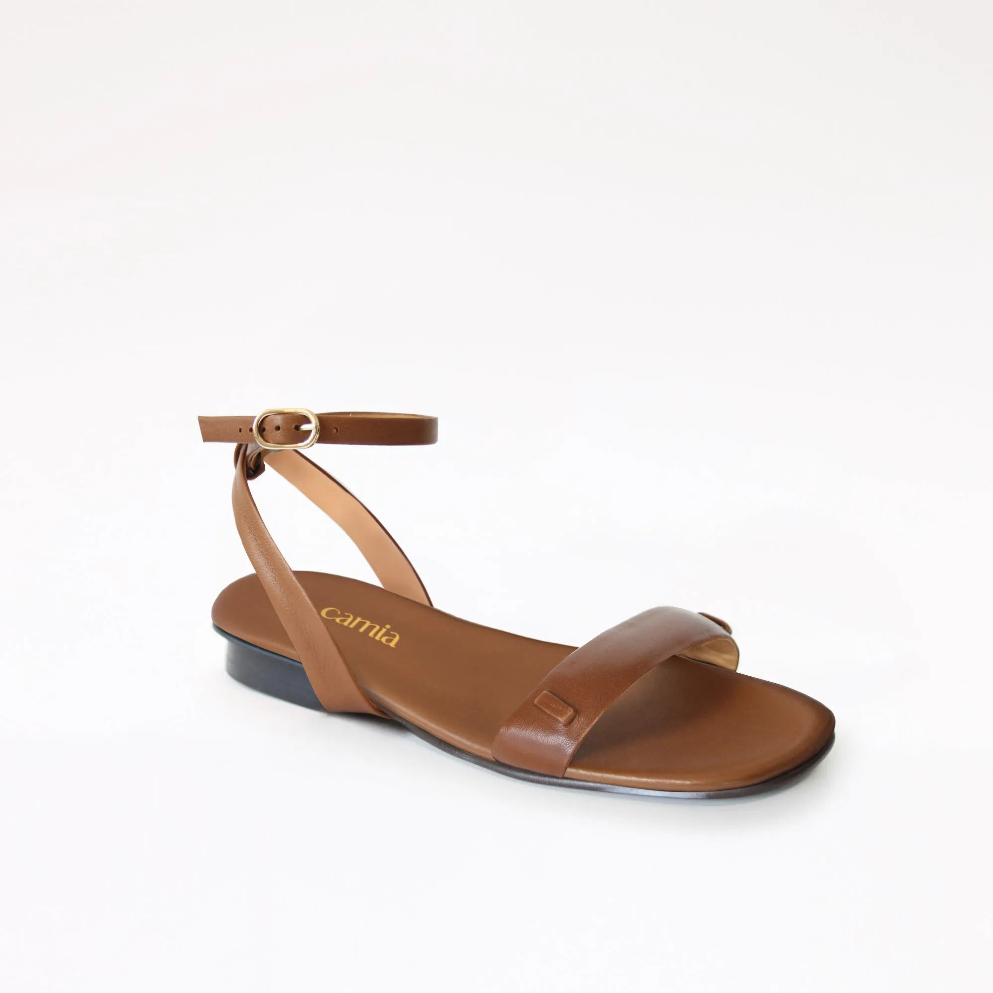 Espresso Flat Swap Sandal Reflective details Friction Reduction Design