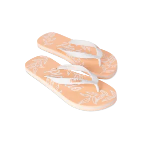 Plakkie Sardinia Bay (Peach and White) Low Profile Midsole Eco Material Trail Runner