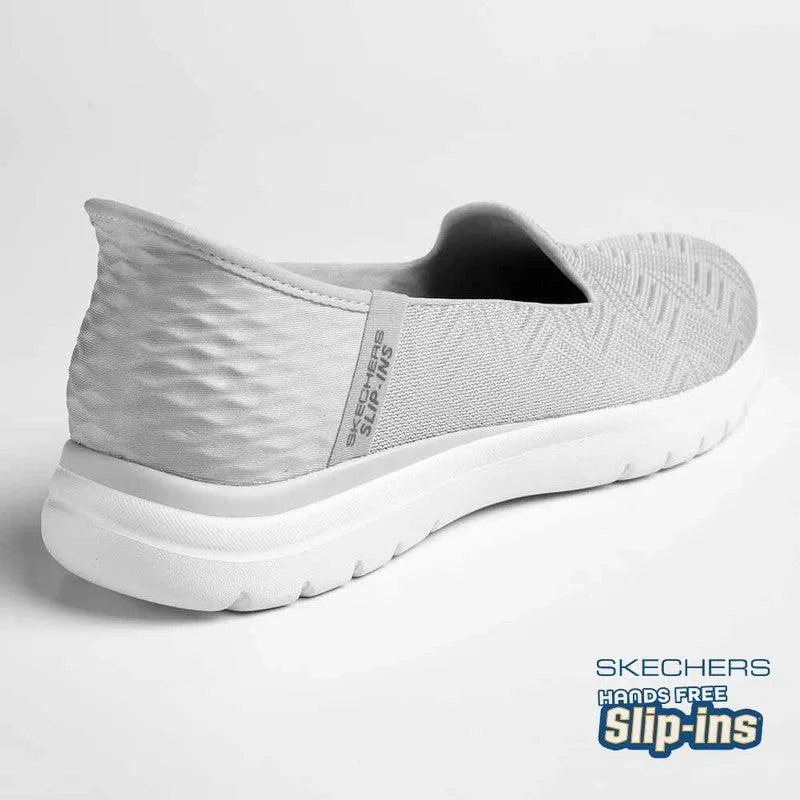 Cushion Boost Skechers On-The-Go Flex Sneaker - Light Grey