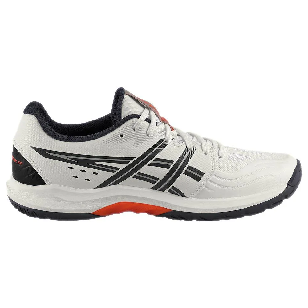 Neutral Tone Options Road Style Asics Men's Powerbreak FF - White/Nova Orange